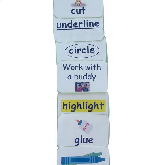 Elementary Visual Cues For Class What Supplies Are Needed For Task - Picture 2 of 4